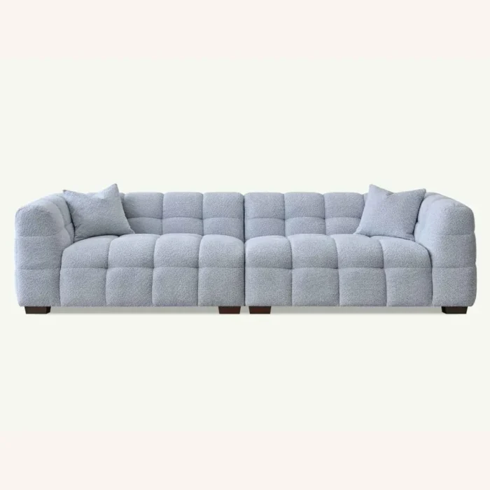 Pearl Boucle 4 Seater Sofa