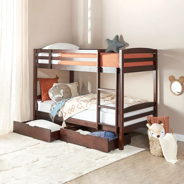 Bunk Bed with Drawers