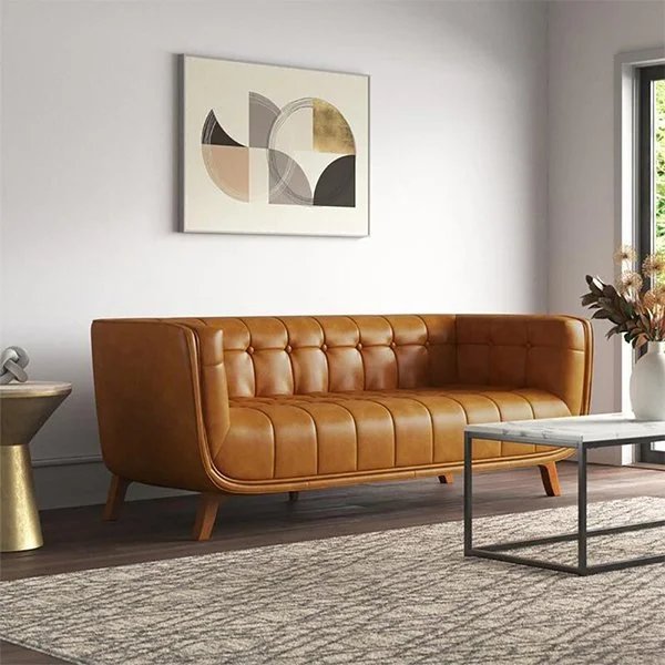 Synthetic Leather Sofa
