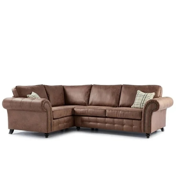 Synthetic Leather Sectional Sofa