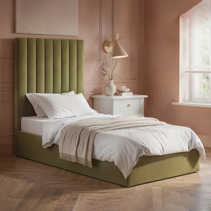 JACO Vertical Lined Single Bed Frame