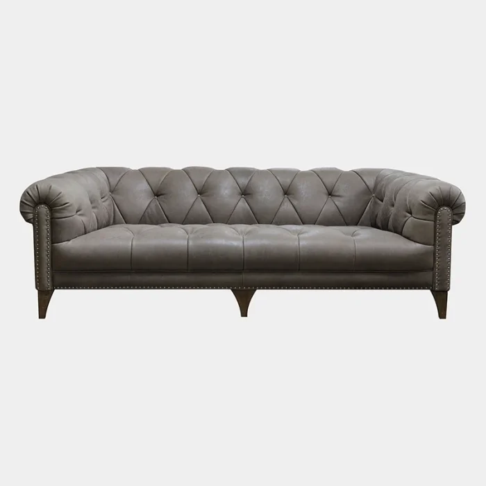 Chesterfield Leather Couch