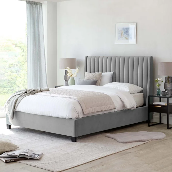 Modern Velvet Bed