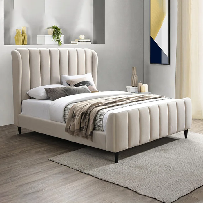 Minimalist Winged Bed Frame
