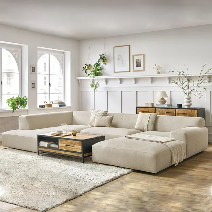 Modern Luxury U Shaped Sofa