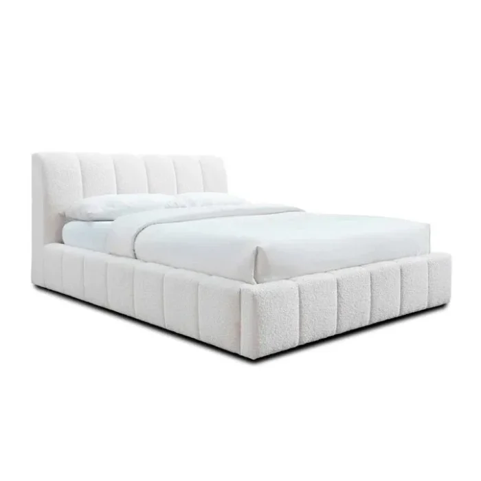 Channel Tufted Bed Frame