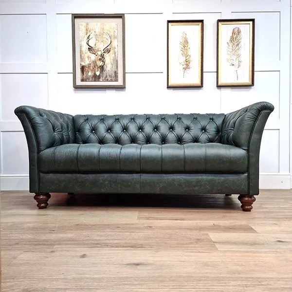 Chesterfield Leather Sofa