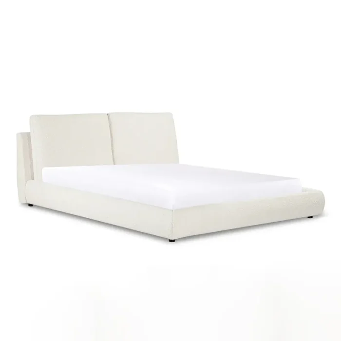 Cushioned Headboard Bed