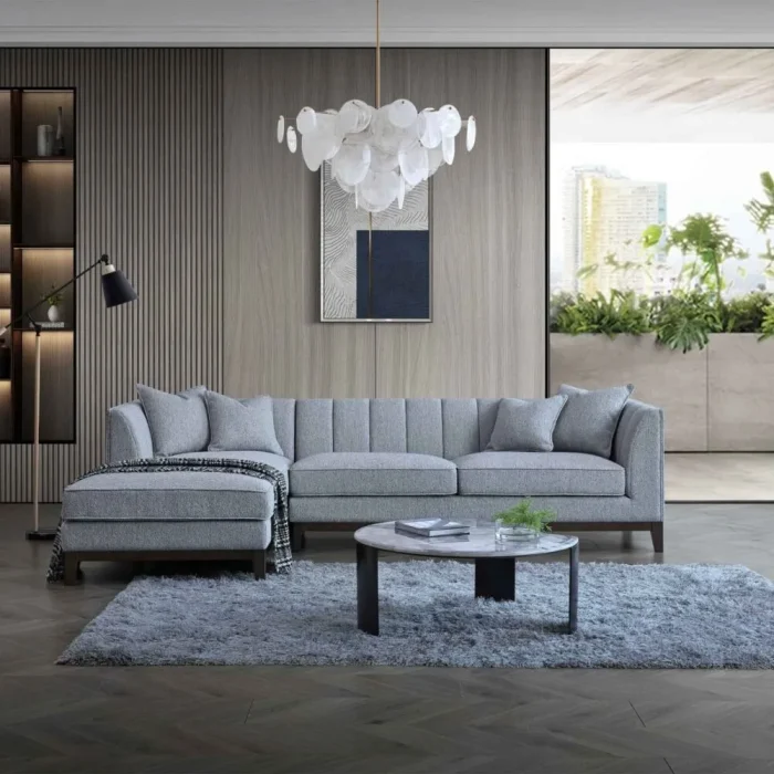 2 Piece Sectional Sofa – Dolphin