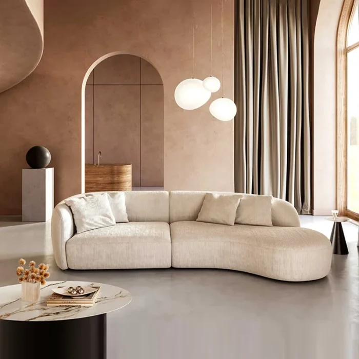 Rounded Luxury Sofa
