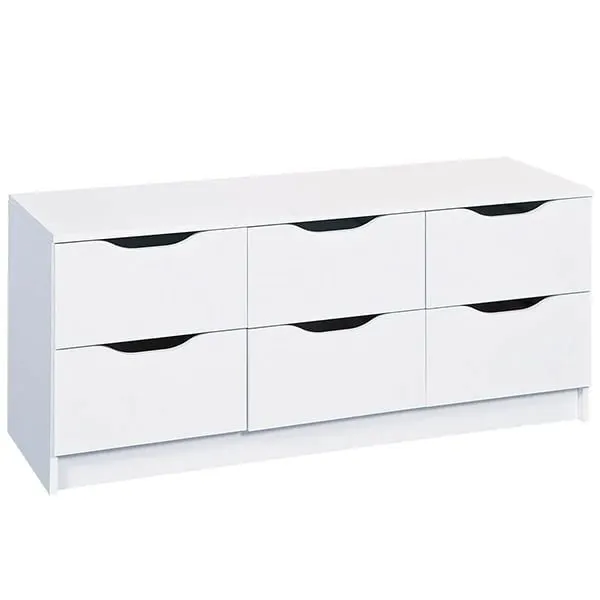 Grooved Chest Of Drawers