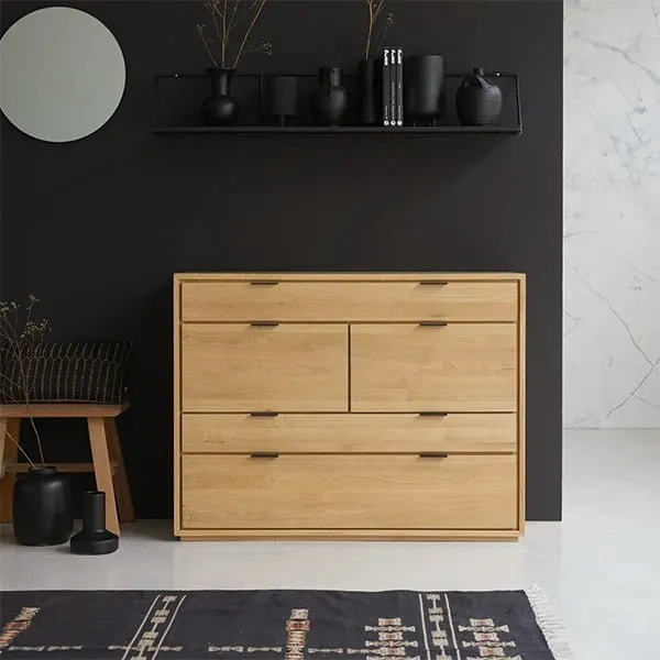 Oak Chest Of Drawers