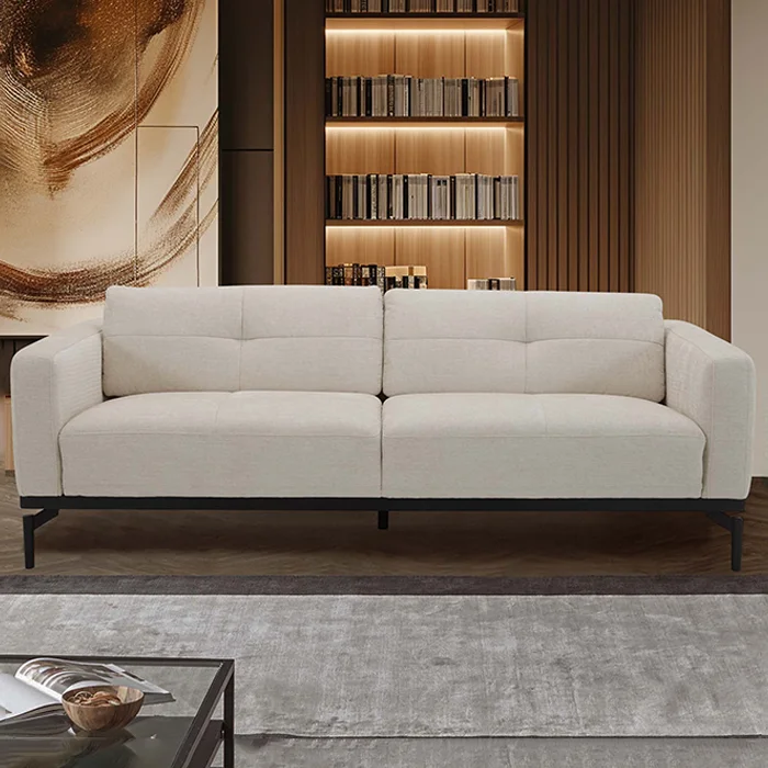 Ivory 3 Seater Couch