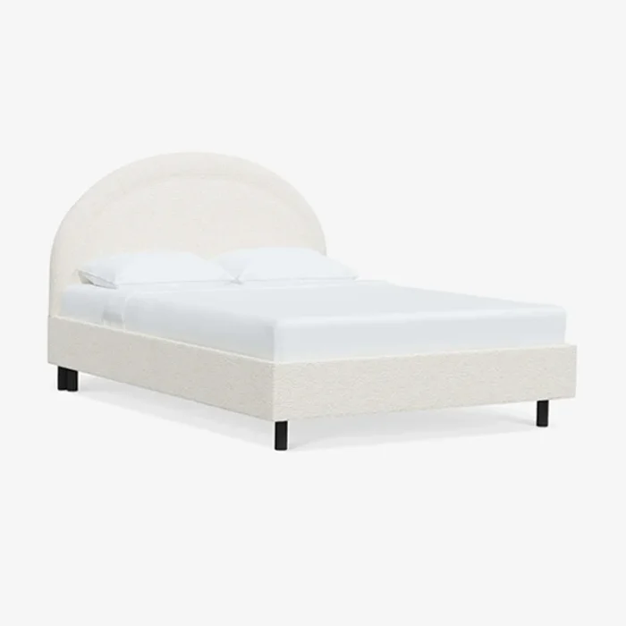 Round Headboard Bed