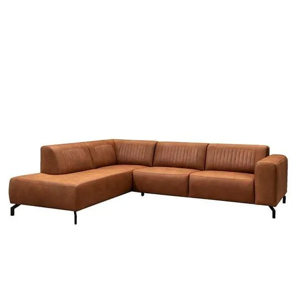 Brown Leather Sectional Sofa