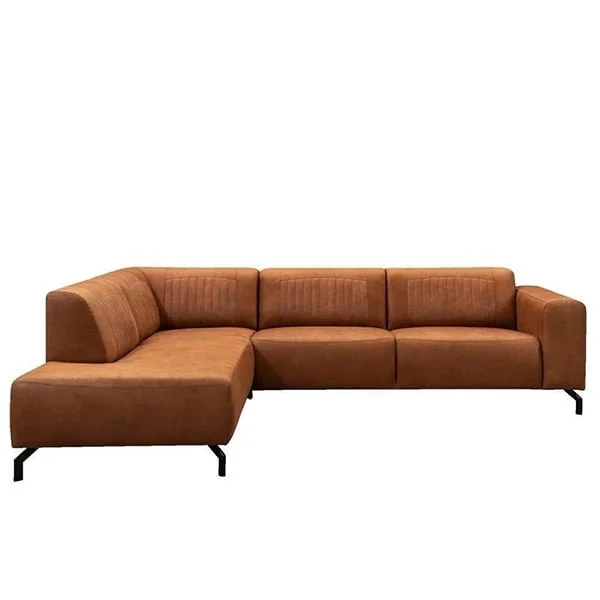 Brown Leather Sectional Sofa