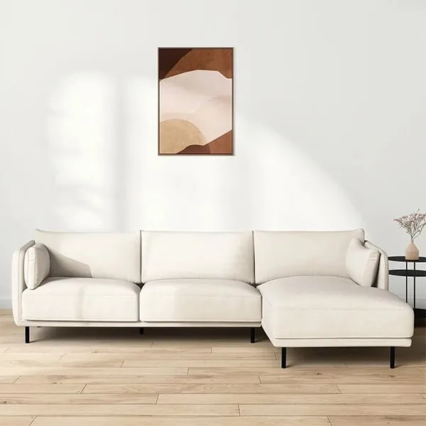 Beige Sectional Couch