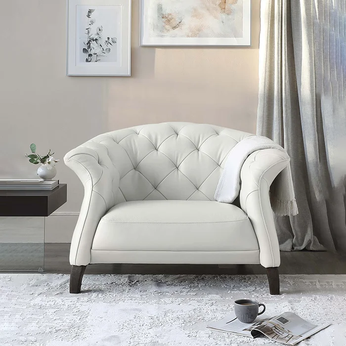 Chesterfield Leather Armchair
