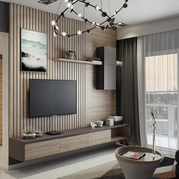 Wall Mount Media Console Unit