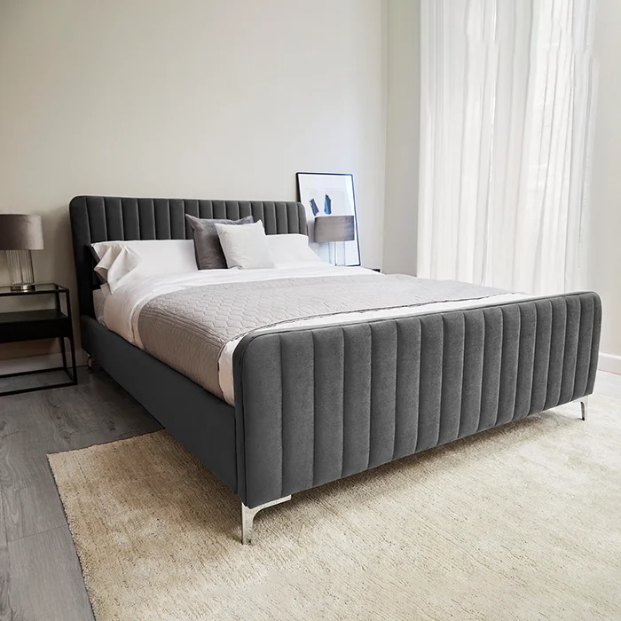 Vibrant Luxury Velvet Bed